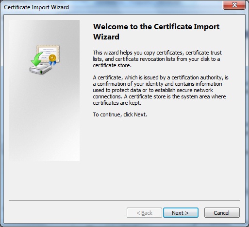 Install certificate windows 10 internet explorer